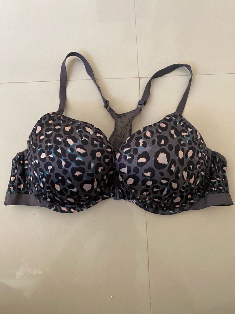 Stylish Leopard Print Bra