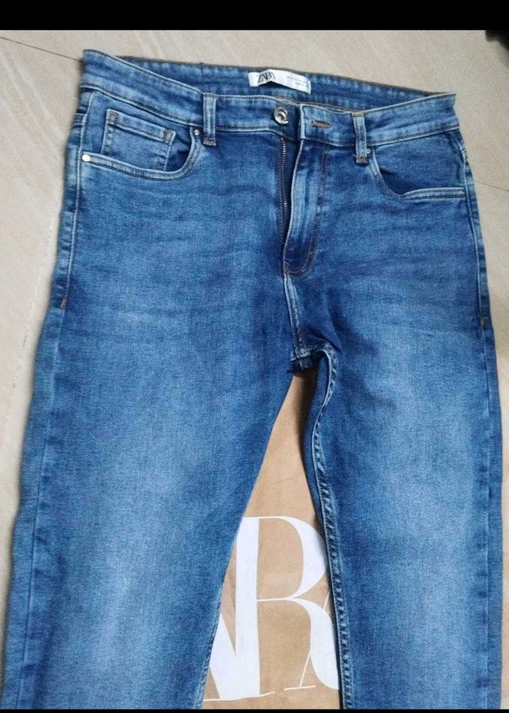 ZARA BRAND Blue Jeans