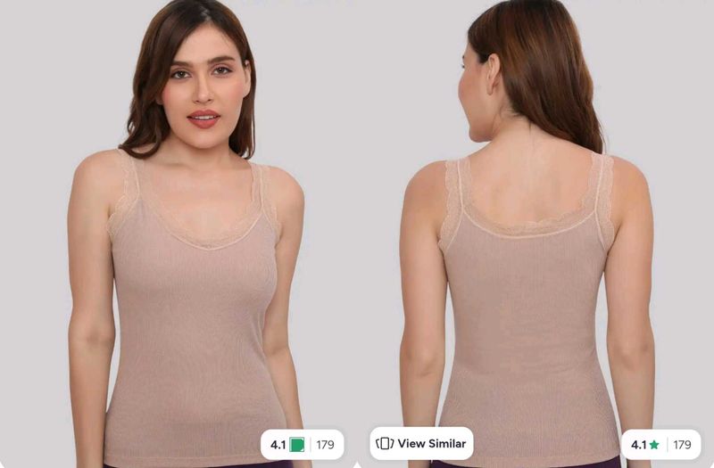 Lace Trim Camisole Top
