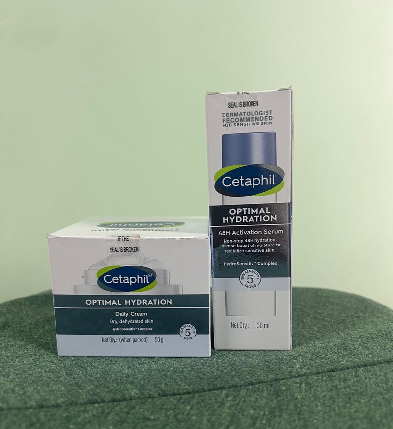 Cetaphil Optimal Hydration Daily FaceCream &amp; Serum