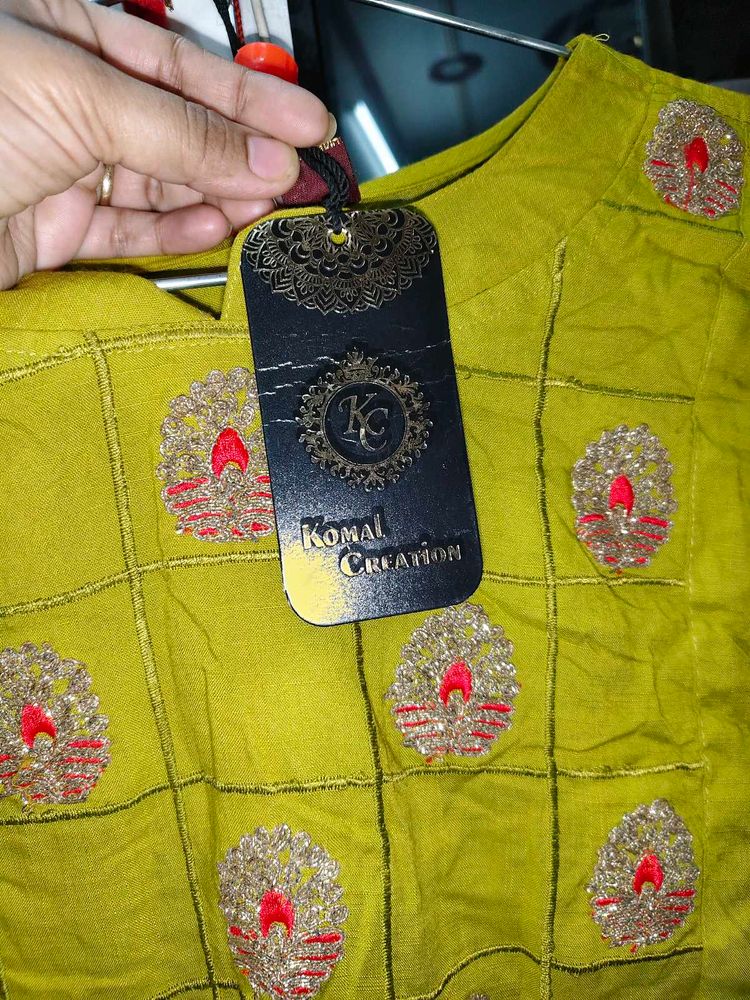 Beautiful Sequence Kurti Mix Colour Designer Selve