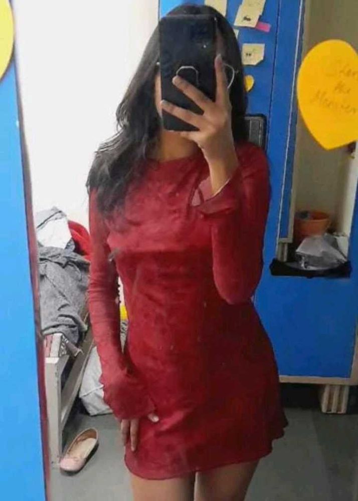 Red Mini Dress NEWME
