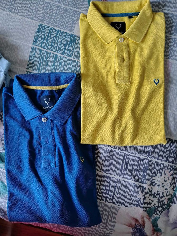 Allen Solly Men's Polo T-Shirts (2 pcs)
