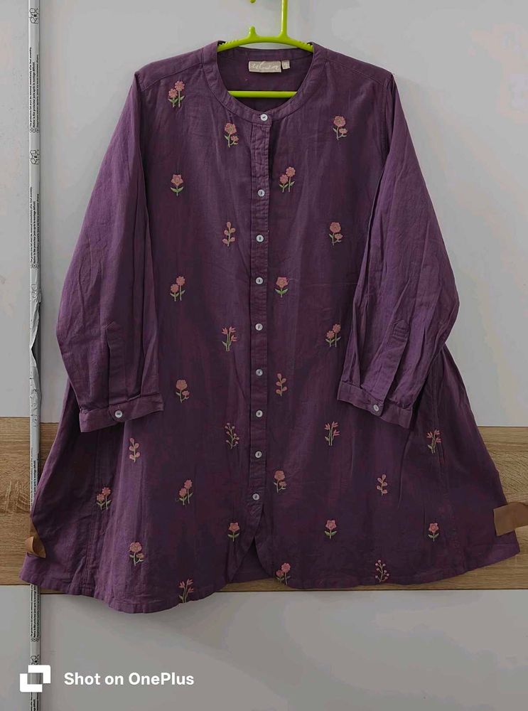 Utsa Westside Floral Embroidered Tunic