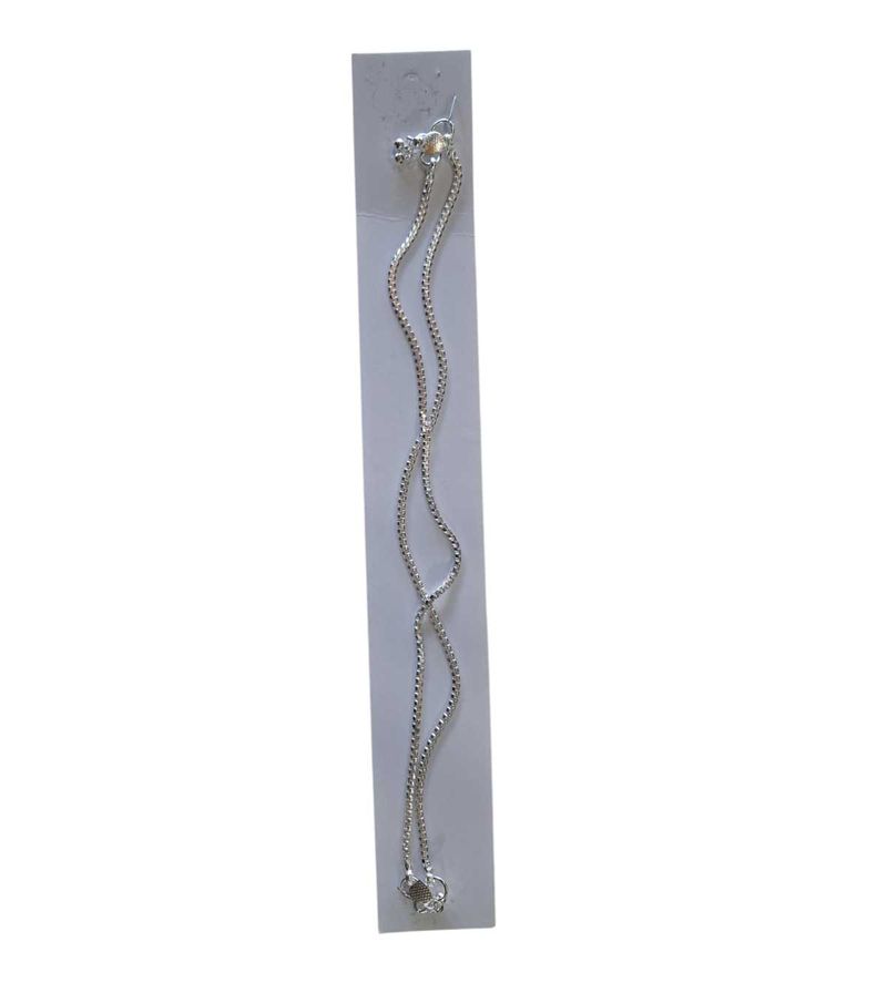 Silver Chain Earrings