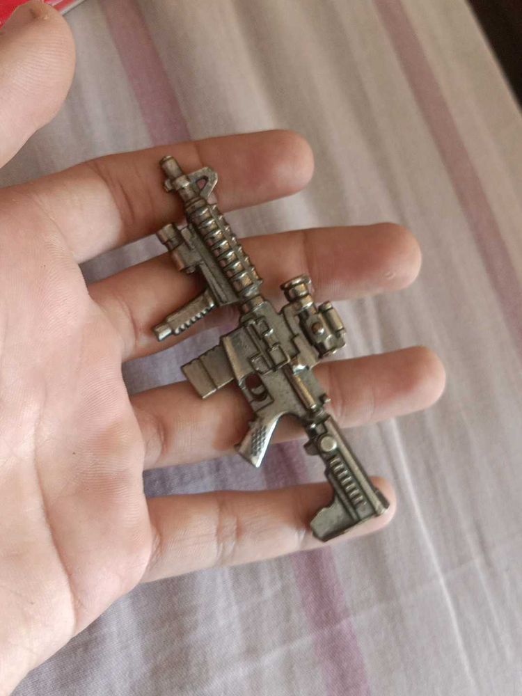 Rare Pure Steel Miniature Rifle Model