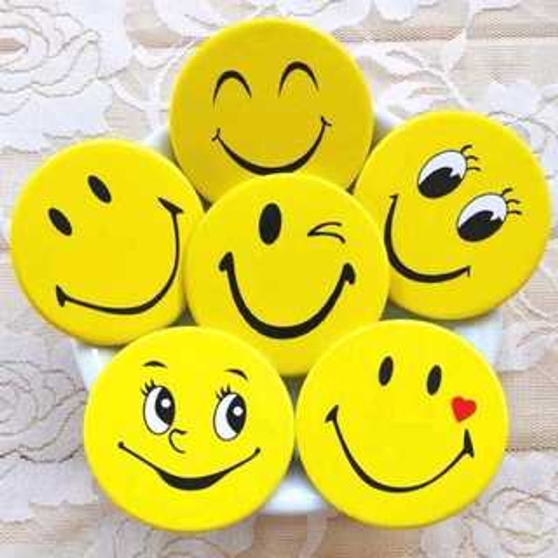 Smiley Face Badges