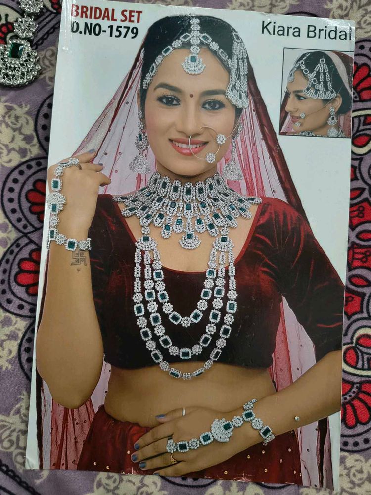 Heavy Bridal Dulhan Jewellery Set