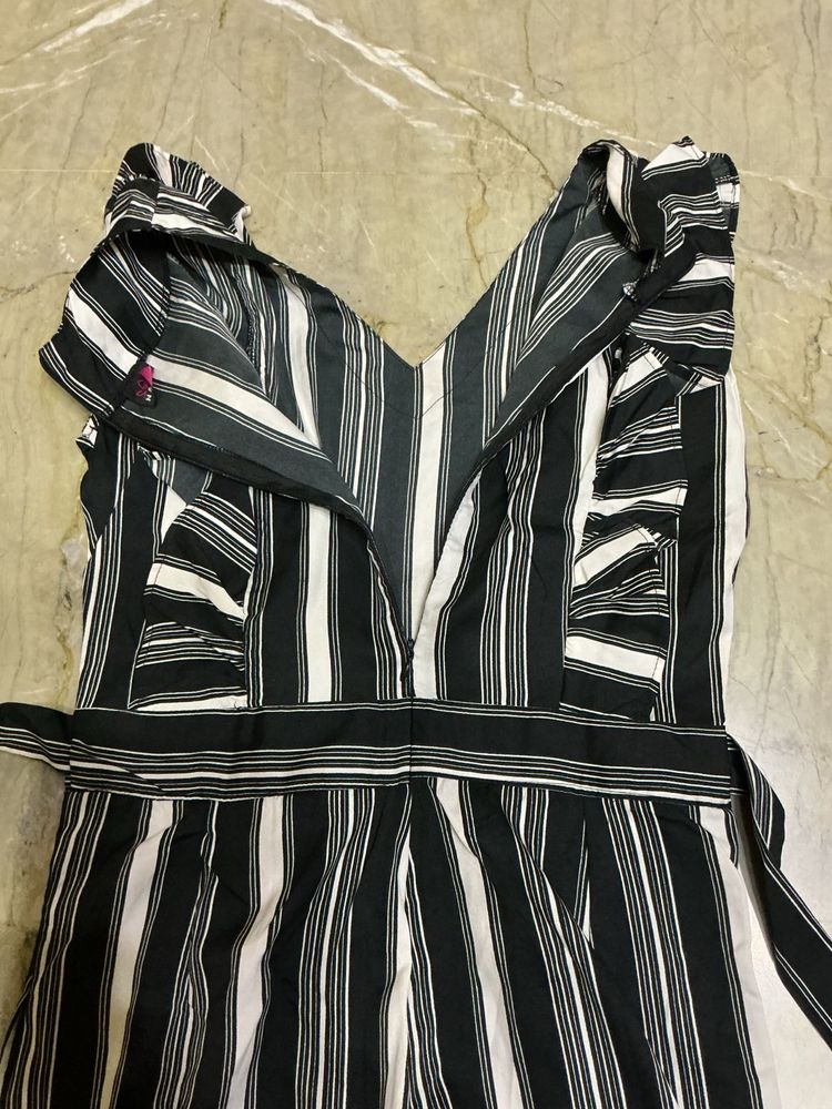 Striped Jumpsuit