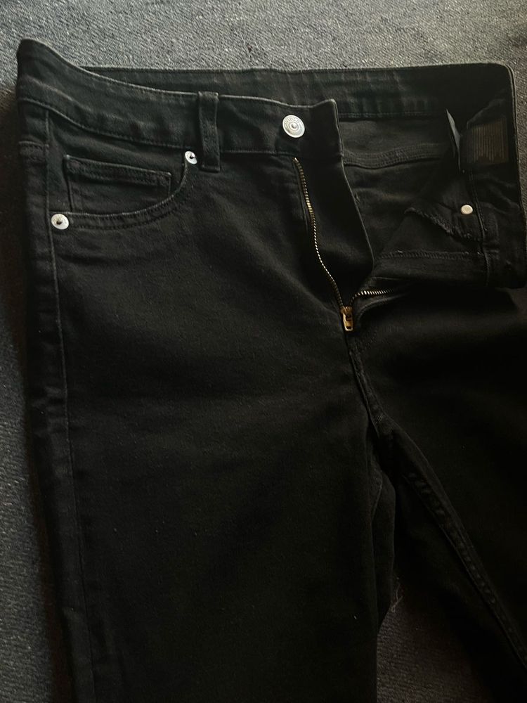 Classic Black Denim Jeans