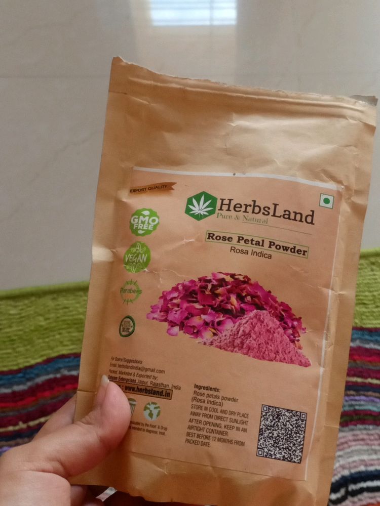Rose Petal Powder