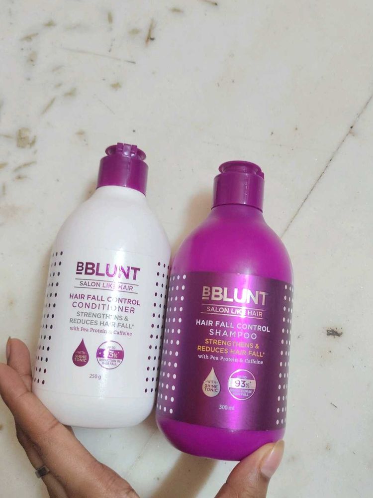 BBlunt Hair Fall Control Shampoo &amp; Conditioner