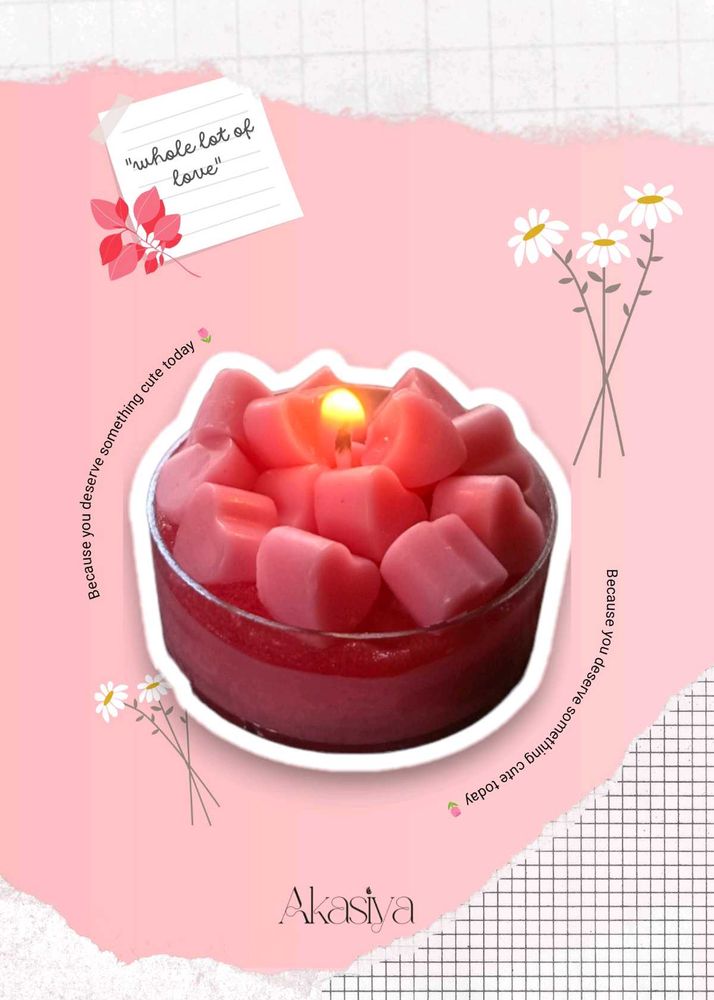 Heart Shaped Candle