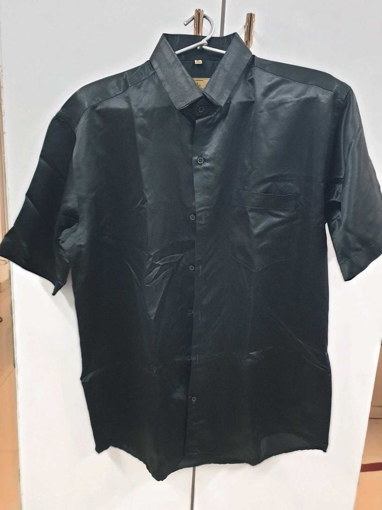 Black party wear and formal Shirt for Men