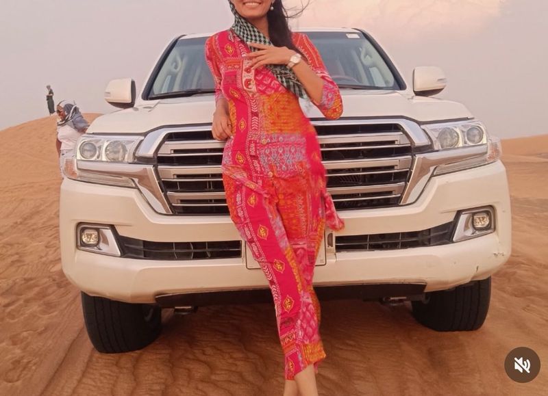 Vibrant Print Kurta Set Made in India