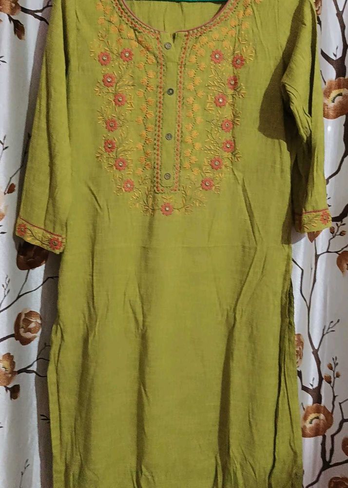 Green Kurta
