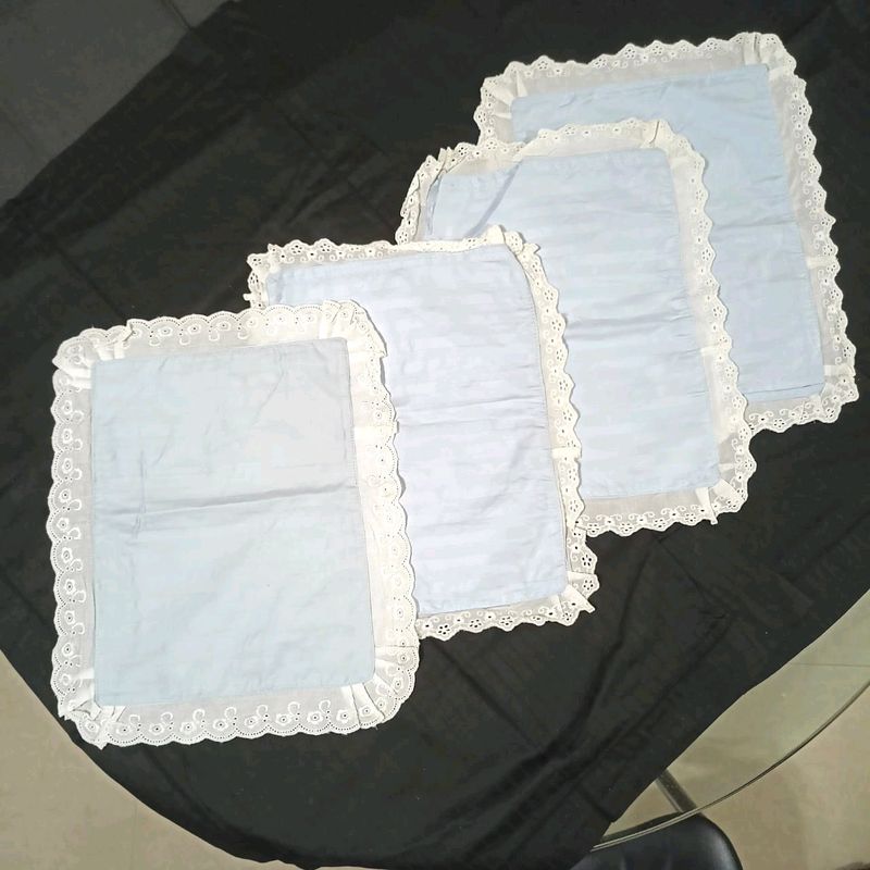 Blue Baby Pillow Cover Multiple Pieces Available