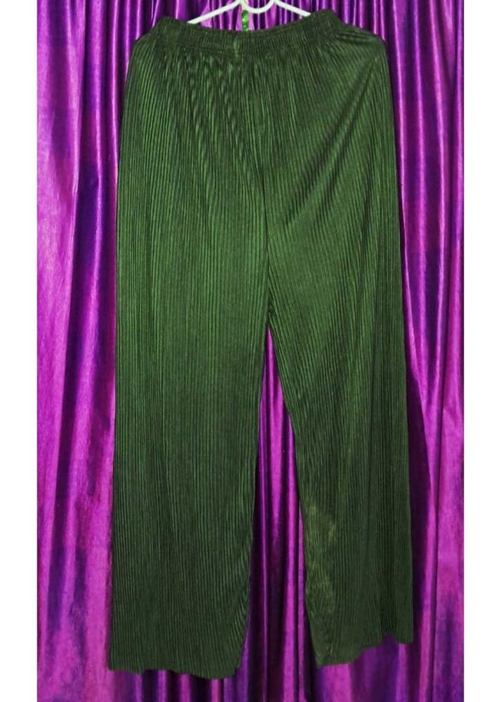 Pleated Wide Leg Palazzo Pants
