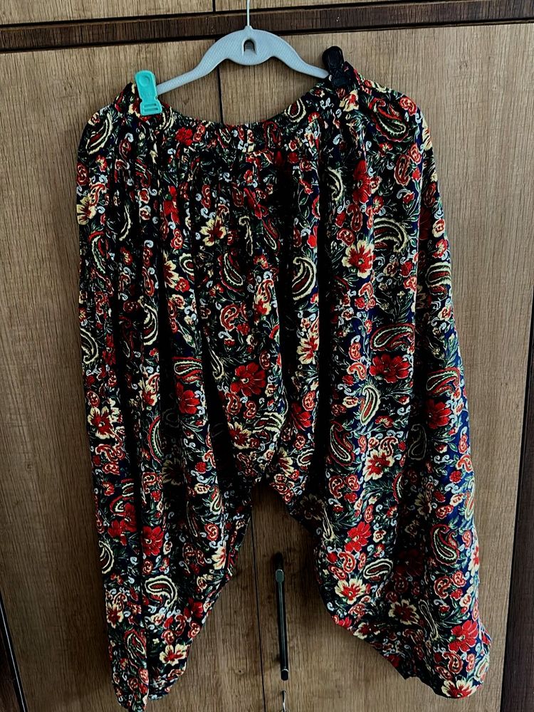 Bohemian Print Palazzo Pants