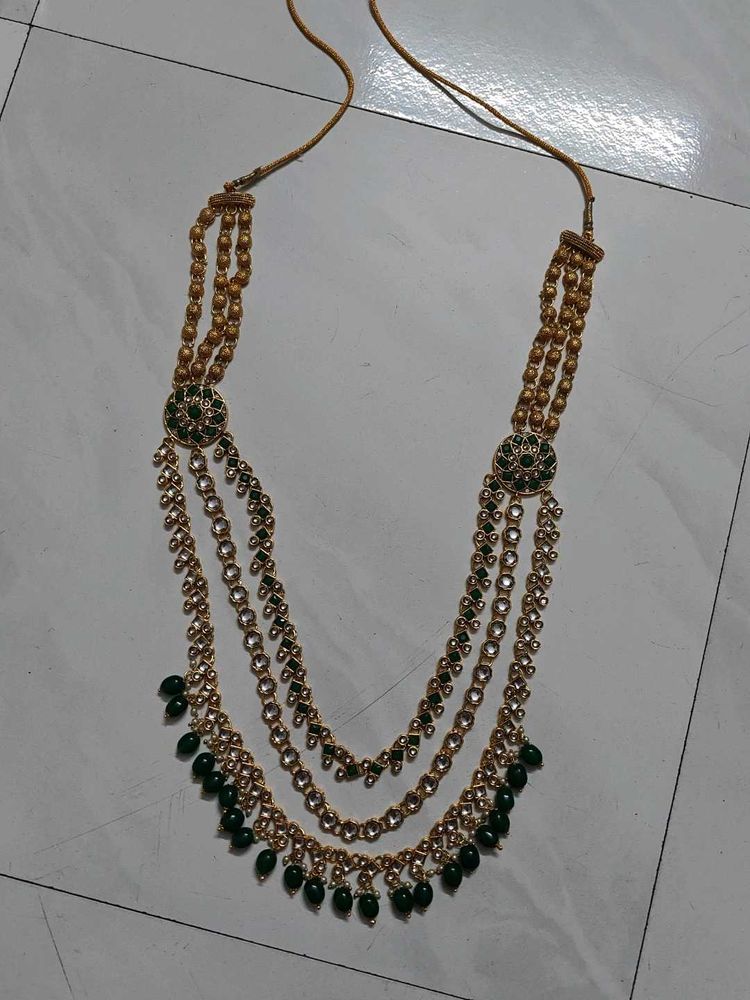 Exquisite Layered Kundan Necklace