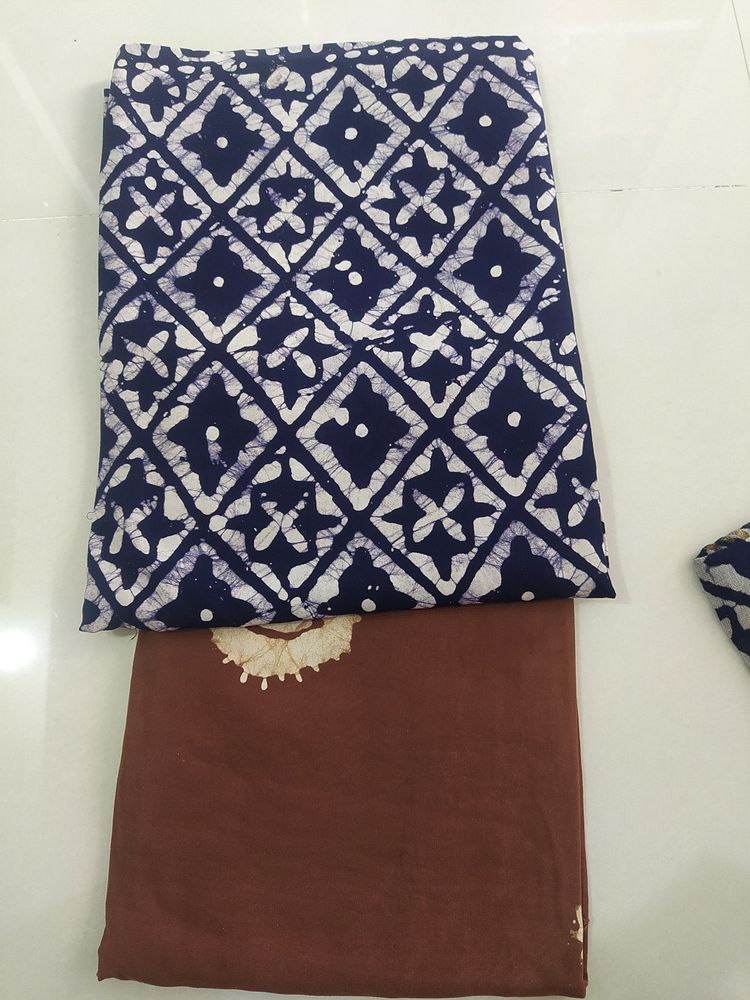 Reyon Batik Dress Unstitched