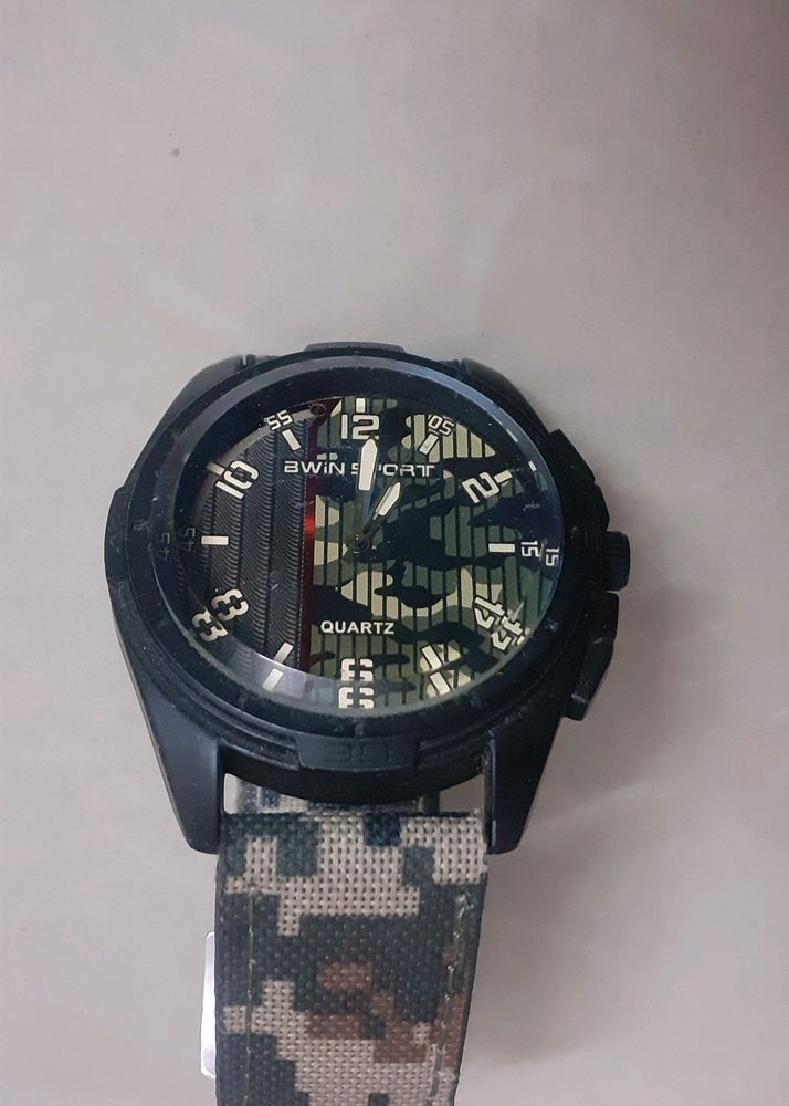 awin Men's Camouflage Watch
