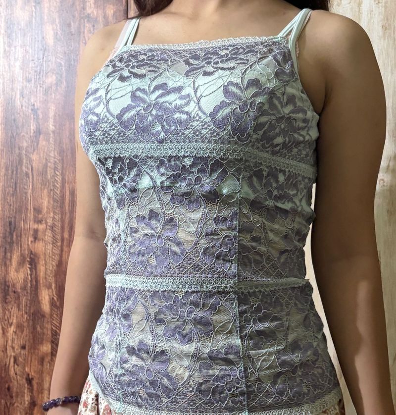 Elegant Lace Camisole Top