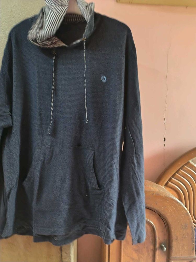 Men's Navy Blue Hoodie