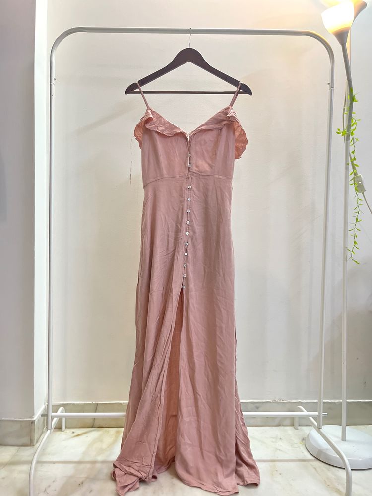 Front Slit Gown