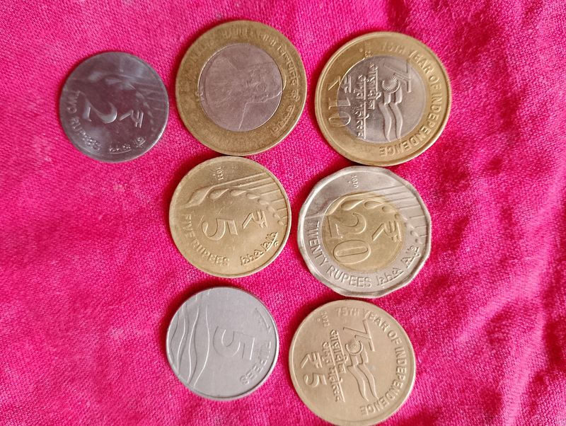 10,20,5₹ Mix Coins Old