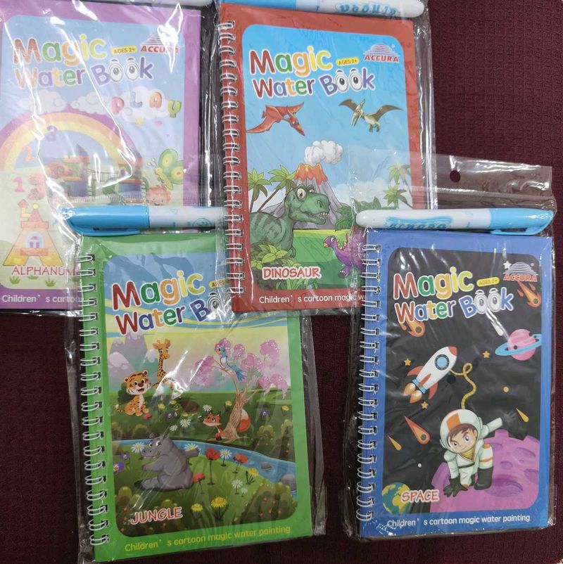 Magic Water Doodle Books - Fun Learning