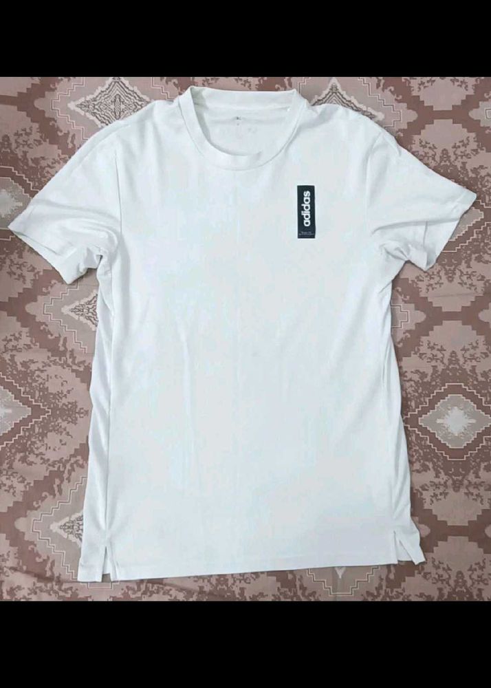 Adidas White T-Shirt