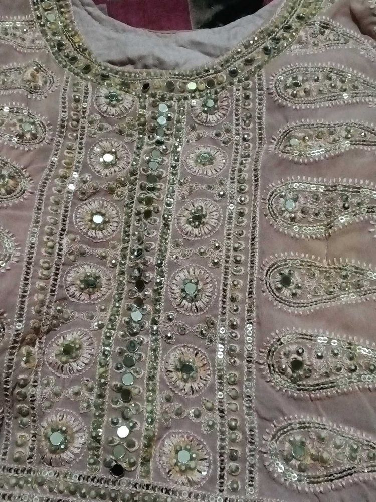 Embellished Sharara set