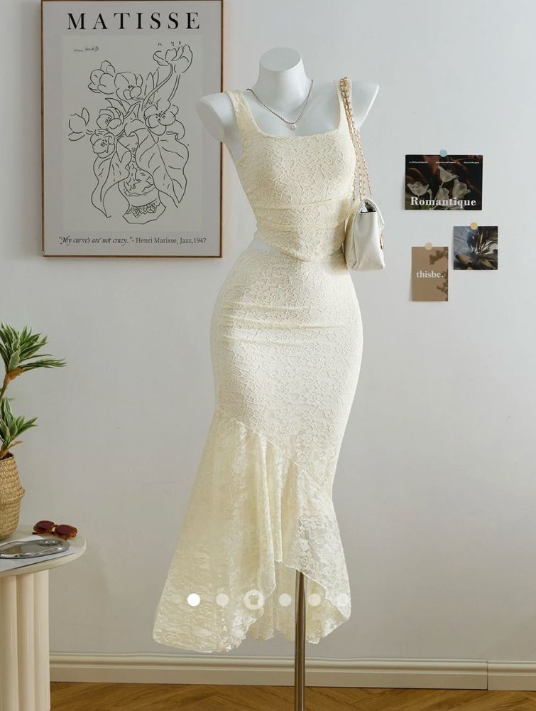 Elegant Lace Co-ord Set (S)