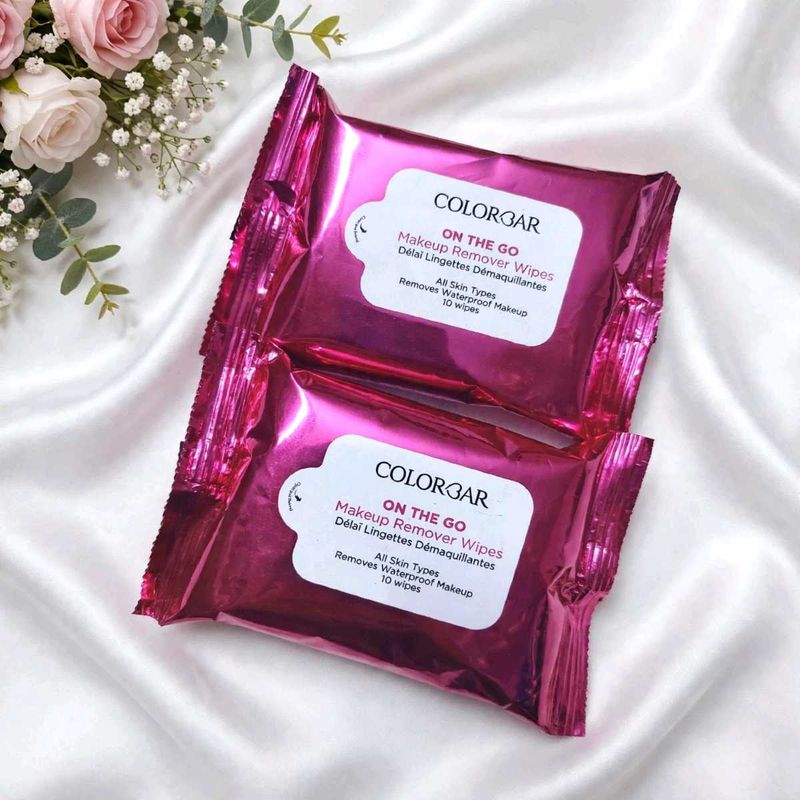 Colorbar Makeup Remover Wipes (2 Pack)