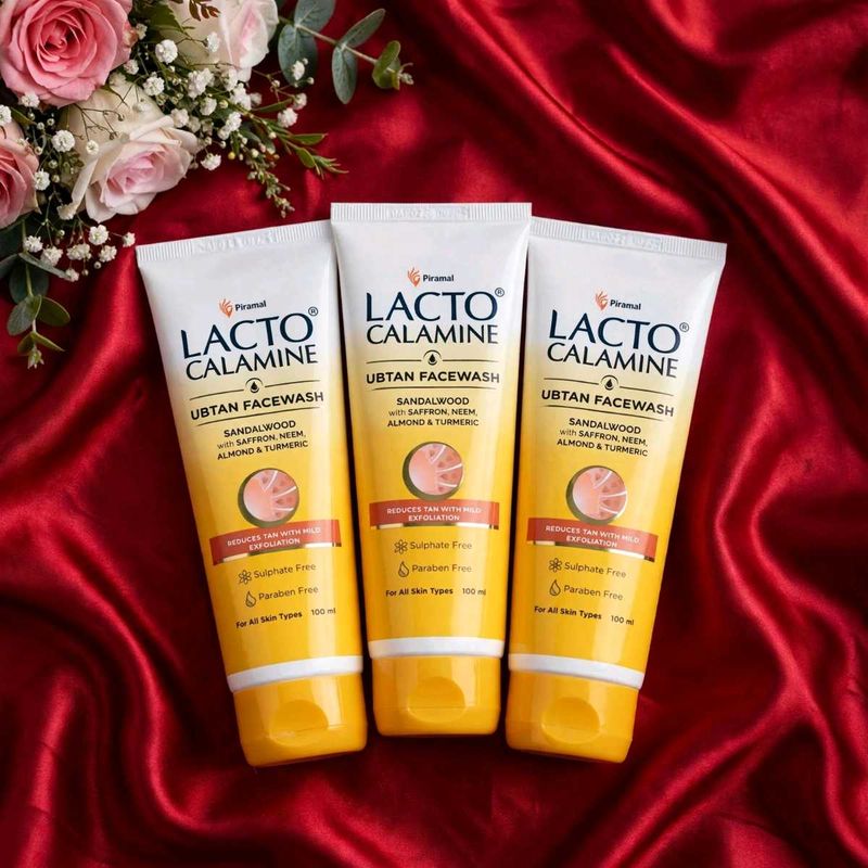 Lacto Calamine Ubtan Facewash - 3 Pack
