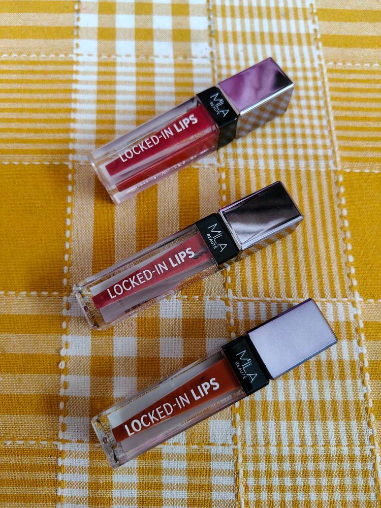 Mila Beaute liquid lipstick combo