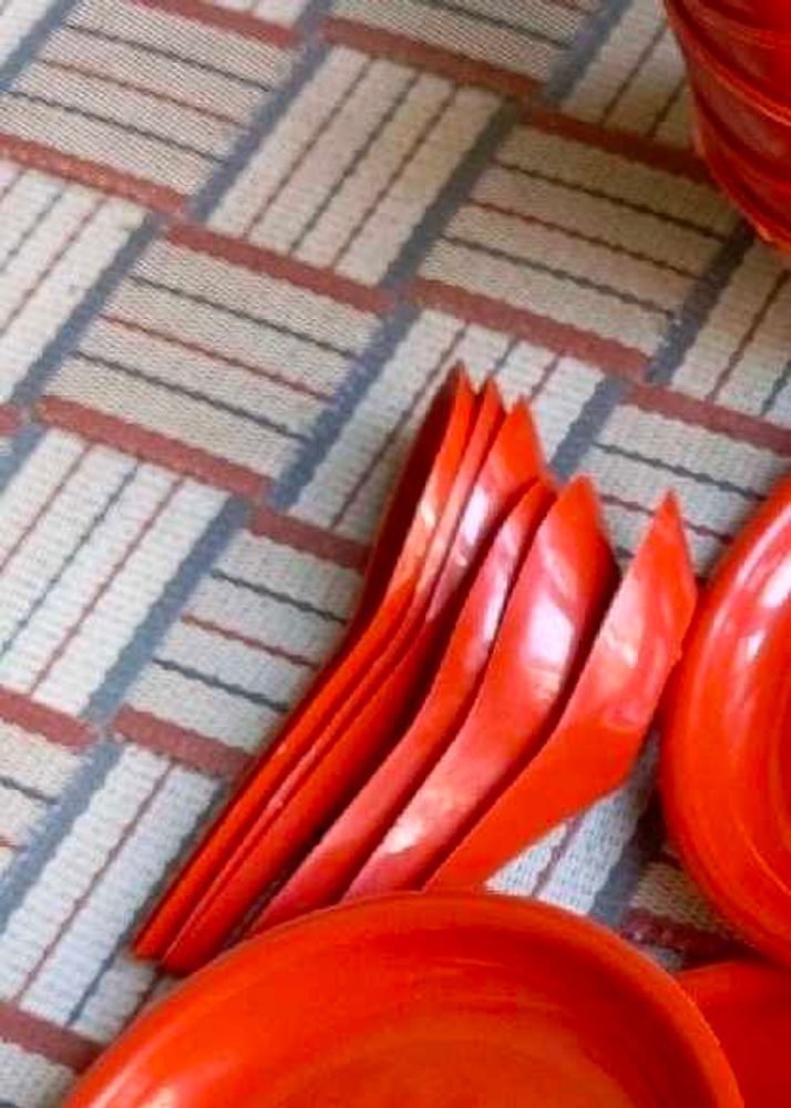 Plastic Dinner Set Only Spoons Not Other