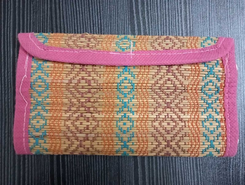 Woven Clutch Pouch