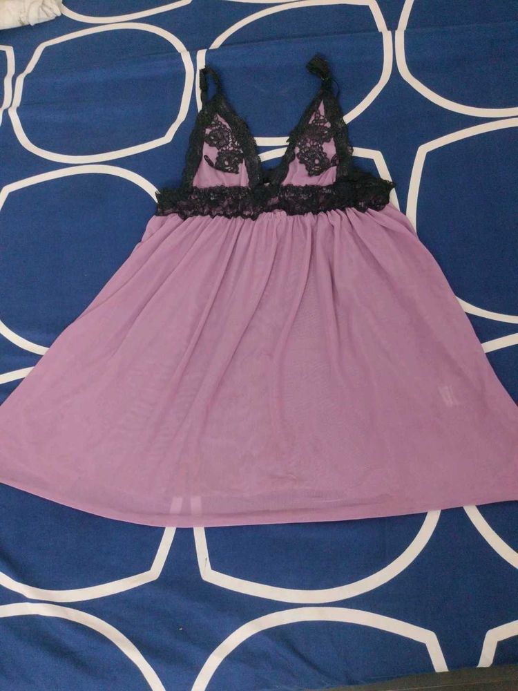 Lace Trimmed Nightgown