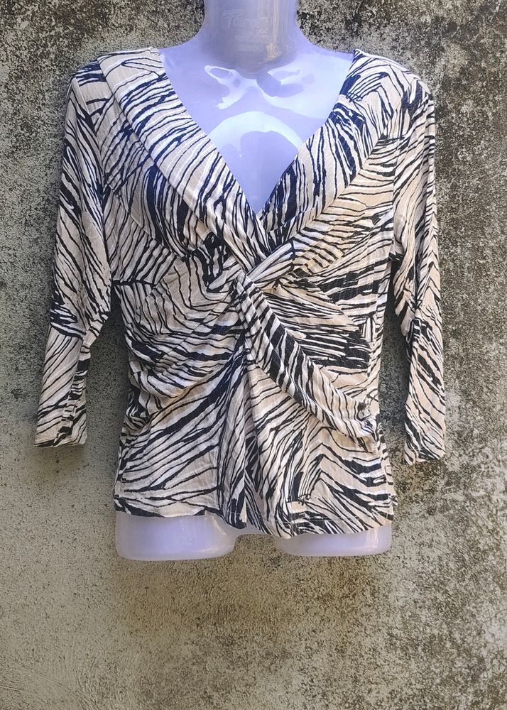 53F. CUTE WRAP TOP