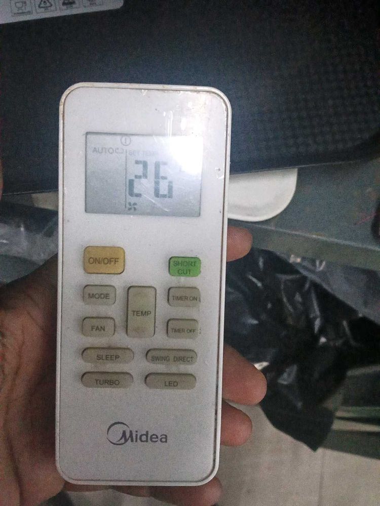 midea original ac remote