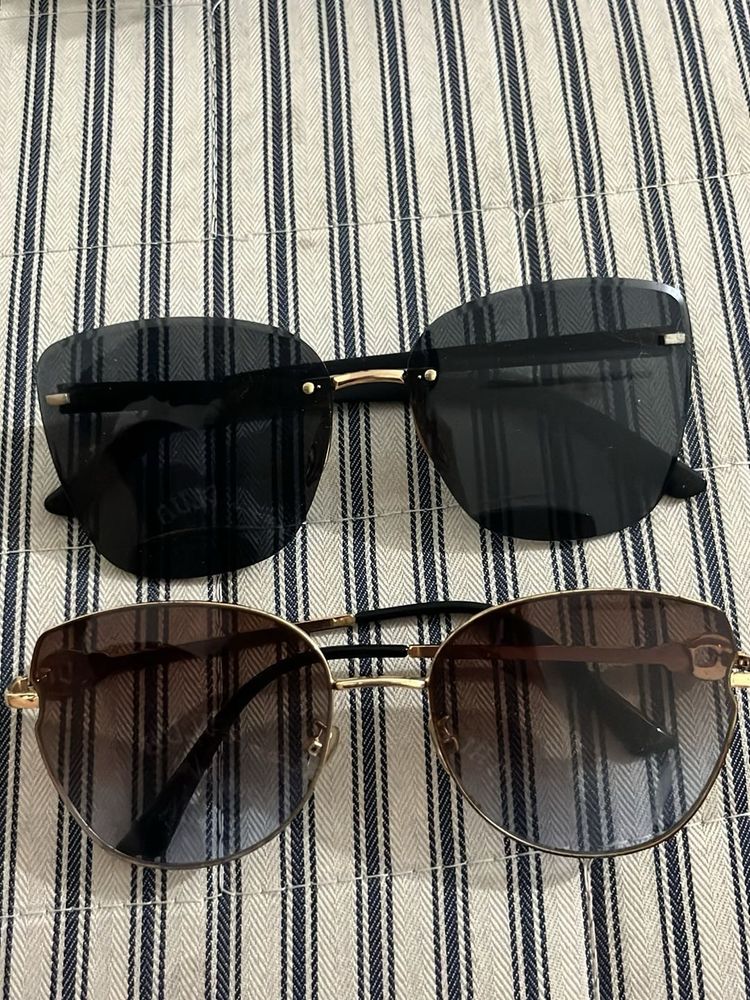 Stylish Cat-Eye Sunglasses Set