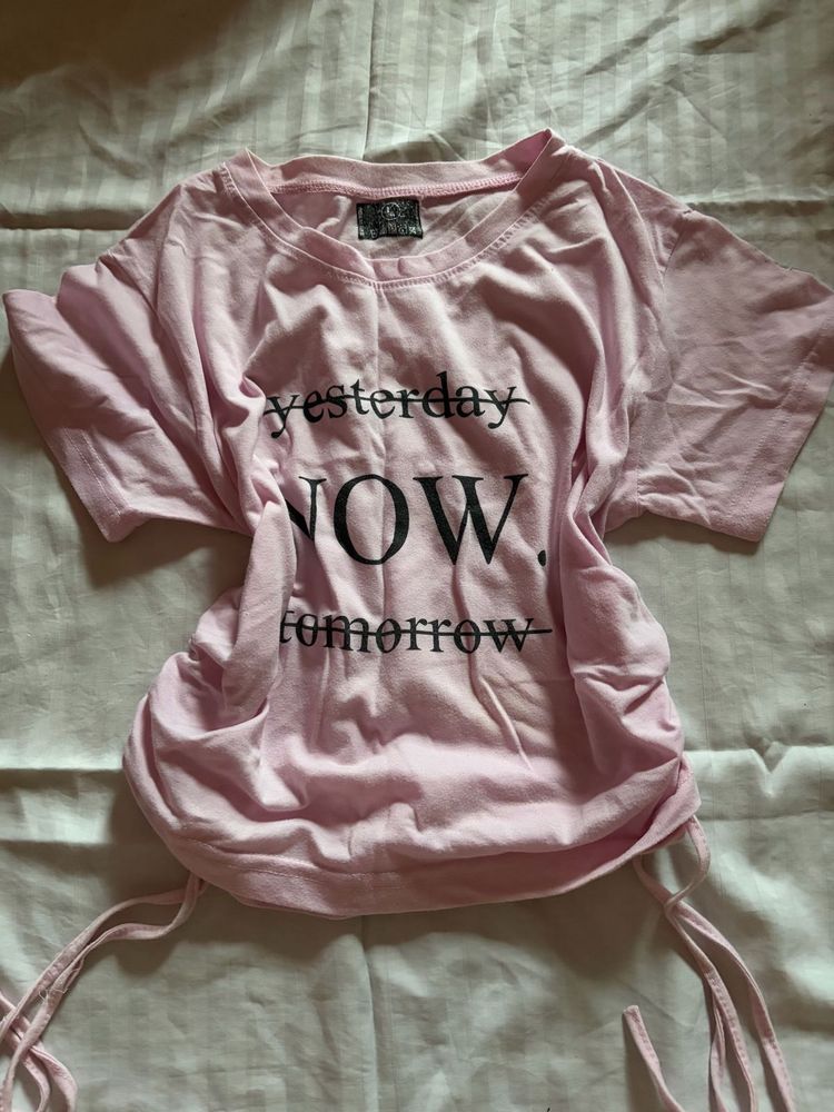 Pink Graphic T-Shirt NEGOTIABLE