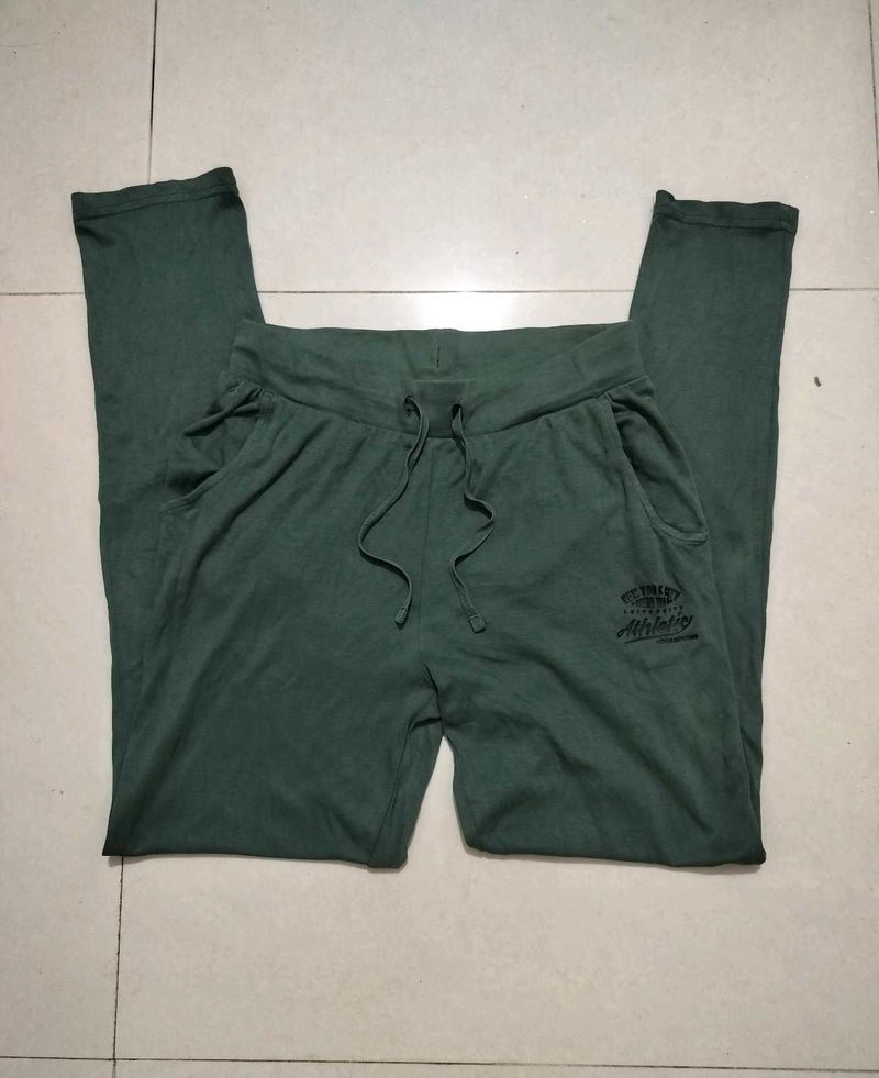 Green Athletic Jogger Pants