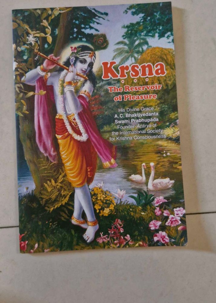 Krsna: The Reservoir of Pleasure Book