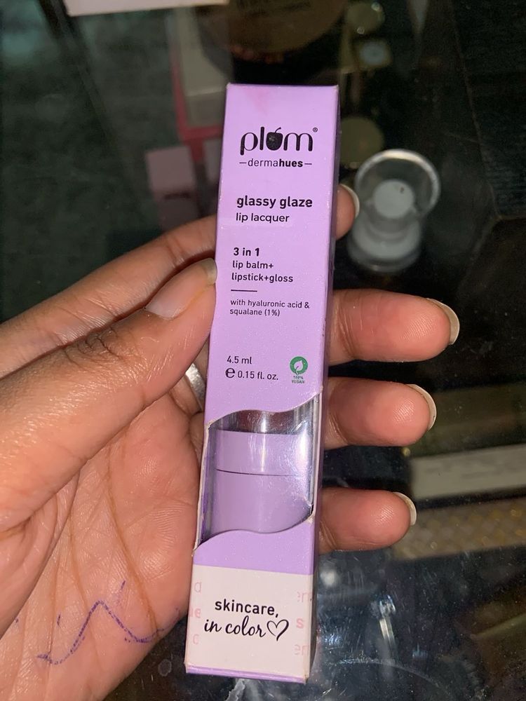 Plum Glassy Glaze Lip Lacquer