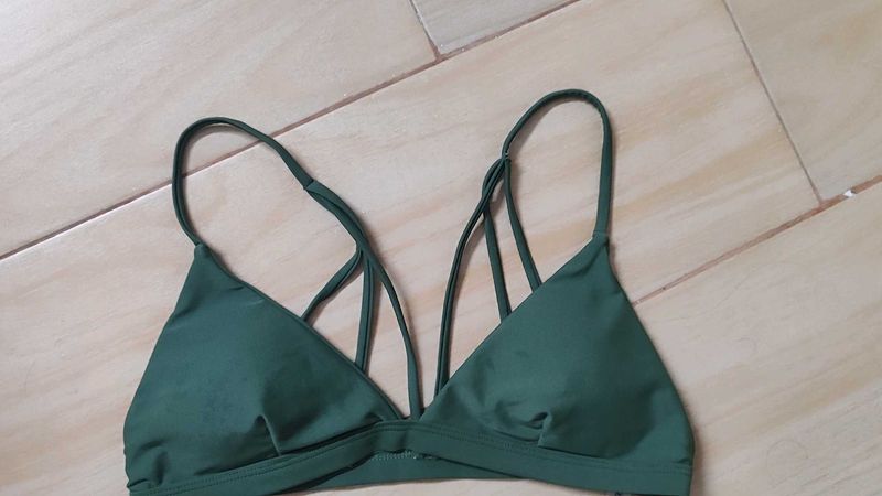 Zaful Branded Padded Bikni Top