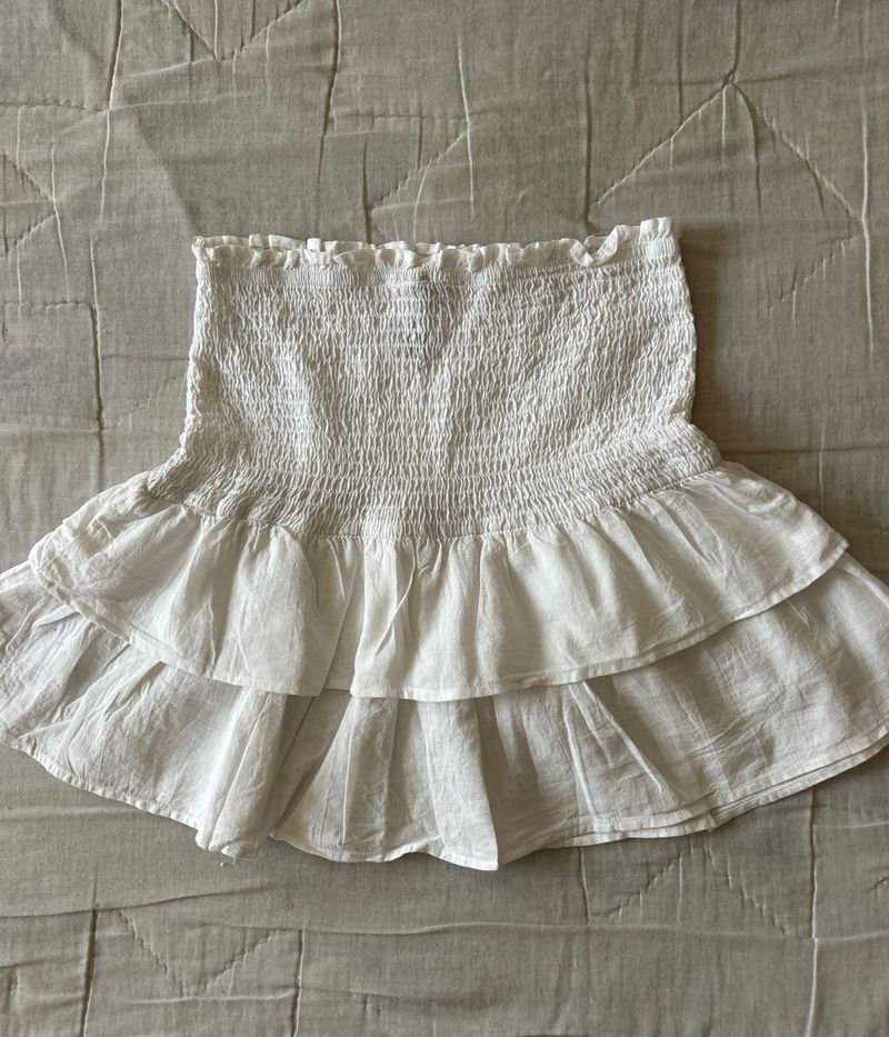 H&amp;M Layered/ Tiered Mini Skirt🌸🍓