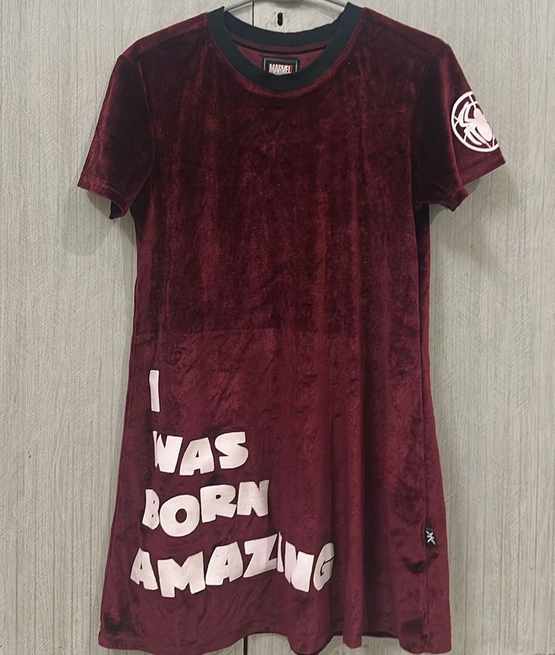 Marvel 'Born Amazing' Dress